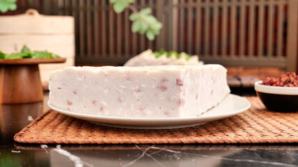Handmade Hubei Macheng Meat Cake Traditional Chinese Food Specialty Pure Ingredients Hot Pot Dish