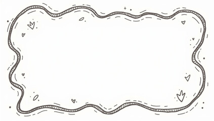 frame with floral ornament