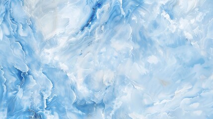 Obraz premium Soft Blue Marble Background Images, presenting soft light blue marble textures with natural and smooth patterns and delicate texture. Suitable for brand VI design, product display backgrounds, interio