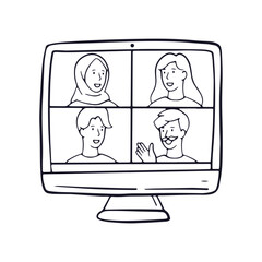 Business and Finance Illustration Set