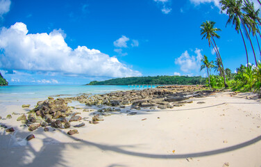 tropical beach in thailand