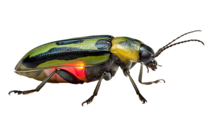 colorado potato beetle isolated on white