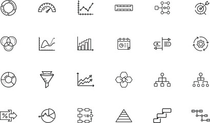 Infographic data icon