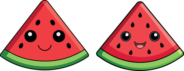Cartoon Watermelon Illustration, Cute Fruit Vector, Summer Watermelon Slice, Funny Watermelon Clipart, Juicy Fruit Cartoon, Kids Watermelon Drawing, Fresh Fruit Illustration, Sweet Watermelon Cartoon,