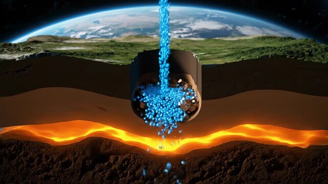 Delve into the fascinating world of volcanic activity as it showcases eruptions from the depths of the Earth, revealing glowing lava and explosive gas releases that reshape our planet.