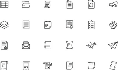 Paper document icon