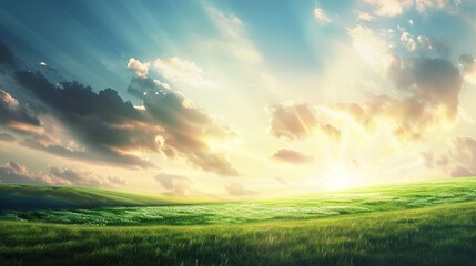 Elegant Scenery Background Images, covering scenes such as lake morning mist, mountain sunset, seaside afterglow, forest stream, flower field terraces. It presents elegant texture with soft tones