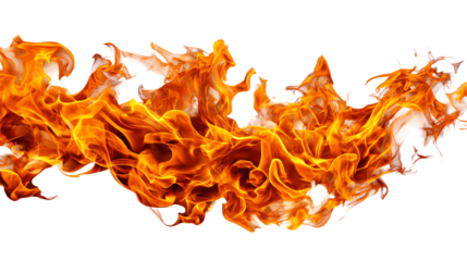 Vibrant and dynamic flame design with red and orange colors, ideal for background use, illustrations, and graphic designs, showcasing the beauty and intensity of fire.
