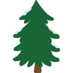 Hand drawn Winter Tree