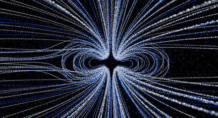 Dynamic Digital Energy Flow: Abstract Visualization of Interconnected Data Streams in a Futuristic Network
