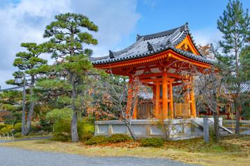 Sanjusangendo, the temple of  1001 statues of Kannon, the goddess of mercy, in Kyoto, Japan