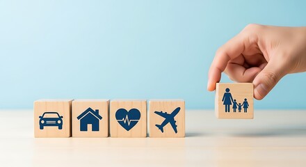 Secure life's essentials family, home, travel, health, car