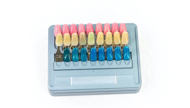 Dental Shade Guide Tray.
