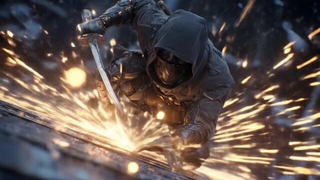 Metalworking action sequence