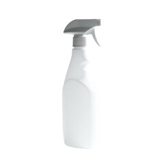 White plastic spray bottle