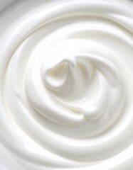 Swirling, creamy texture