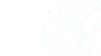 Abstract minimalist background with geometric squares with blue lines. Design for brochure, website, flyer. Blue Futuristic architectural concept with Isometric squares & Geometric line design. 
