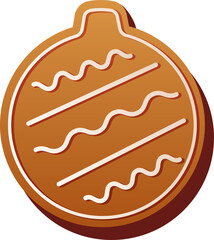 Gingerbread Ornament Cookies with Icing