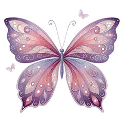 modern artistic butterfly design 