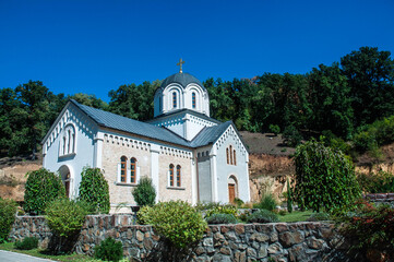 Serbian Orhodox monastery Besenovo, Fruska Gora mountain.