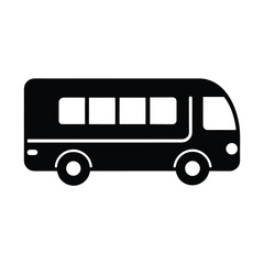 Airport Shuttle Bus Icon