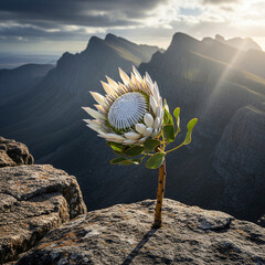 Did you know? 🌺 The King Protea, South Africa’s national flower, has flower heads that can grow as large as dinner plates, symbolizing transformation and courage.