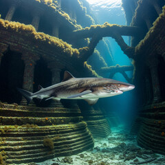 Did you know?
Greenland sharks can live up to 400 years 
That makes them the longest-living vertebrates on Earth! 
Talk about ocean wisdom! 
