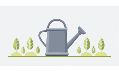 Obraz premium green watering can