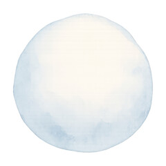 PNG Abstract watercolor circle illustration.