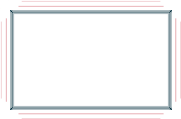 Elements of ornate vintage frames. Border red and blue lines isolated swirls motifs. Design print for greeting cards, wedding invitations, restaurant menu, royal certificates. Set 985
