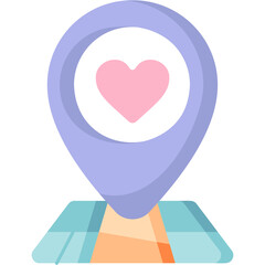 Wedding Location Illustration