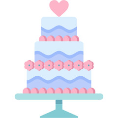 Wedding Cake Illustration
