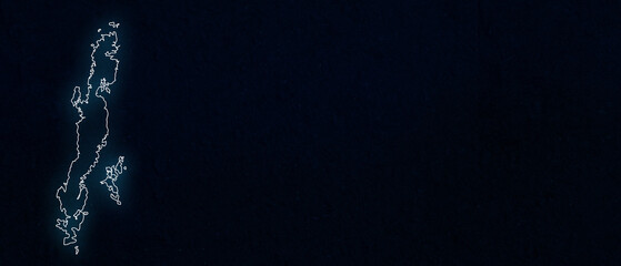 Detailed Andaman & Nicobar Union Territory Map &ndash; Roads, Ports & Boundaries