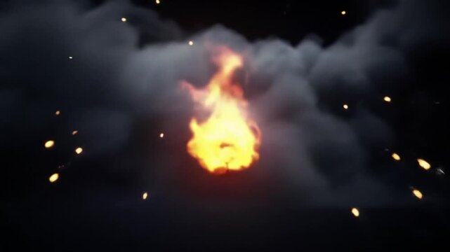 explosion of the stars