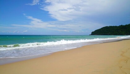 Obraz premium Beautiful Tropical Beach Scene.