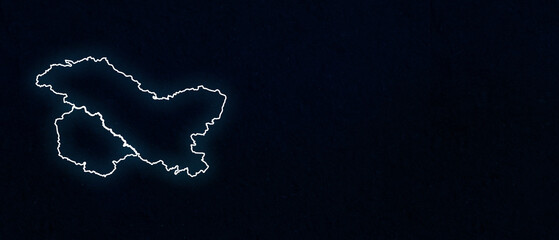 Detailed Map of UT of Jammu & Kashmir and UT of Ladakh – Districts & Boundaries
