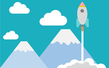 新規事業を始めるイラスト