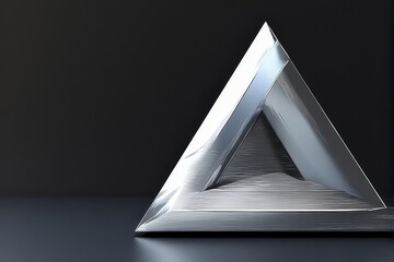 Abstract Geometric Pyramid