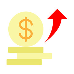 Fundraising Vector Flat Icon Design