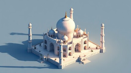 White monumental structure architectural design