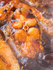 Shanghai Style Smoked Fish with Caramelized Glaze - Traditional Chinese Seafood Delicacy