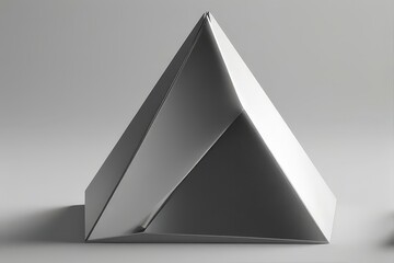 Abstract Geometric Pyramid