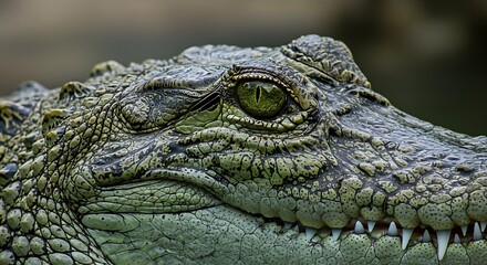 Obraz premium close up of an alligator