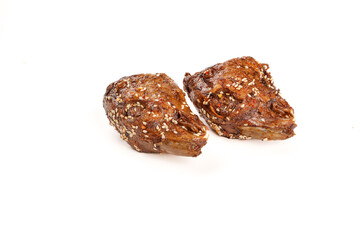 Shuangliu Spiced Rabbit Head Cold Dish Traditional Chinese Cuisine Delicacy with Sesame Seeds