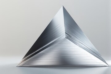 Abstract Geometric Pyramid
