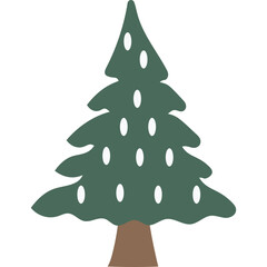 Hand drawn Winter Tree