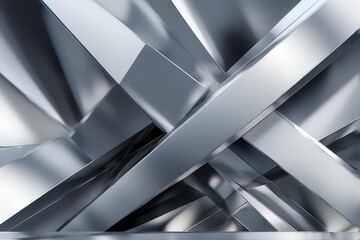 Abstract Geometric Pyramid