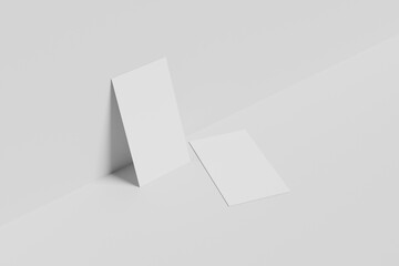 Blank Business Card Mockup
