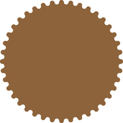 Vector illustration of circle shape for presentation design