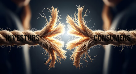 Investor Consumer Relationship Tension: Frayed Rope Connection